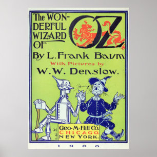 Der wunderbare Zauberer von Oz — 1900 Poster