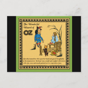 Der wunderbare Zauberer von Oz Postkarte