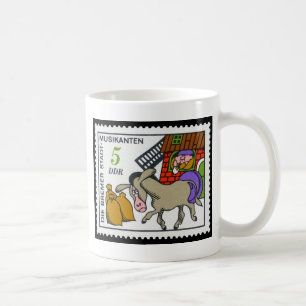 Der wunderschöne Bremer Musiker 5 DDR 1971 Tasse