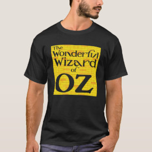 Der wundervolle Zauberer von OZ Gelber Ziegelstein T-Shirt
