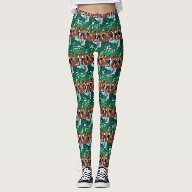 "Der Wunsch Foxes " Leggings (Vorderseite)