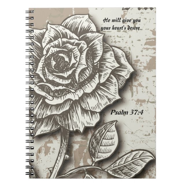 Der Wunsch-Notizbuch des Herzens. Notizblock (Vorderseite)