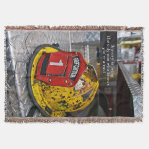 Der Wurfs-Decke des Feuerwehrmanns Decke