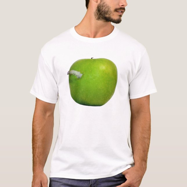 Der Wurm im Apfel T-Shirt (Vorderseite)