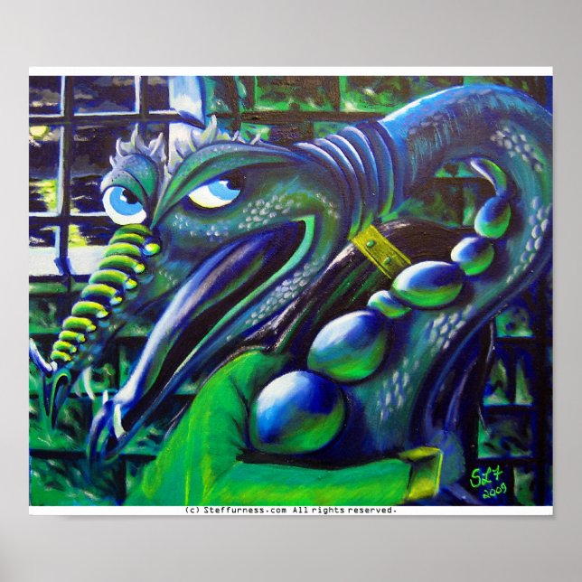 Der Wurm und die Frau Poster (Vorne)