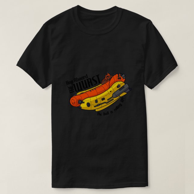 Der Wurst - Dimension20-Aufkleber T-Shirt (Design vorne)
