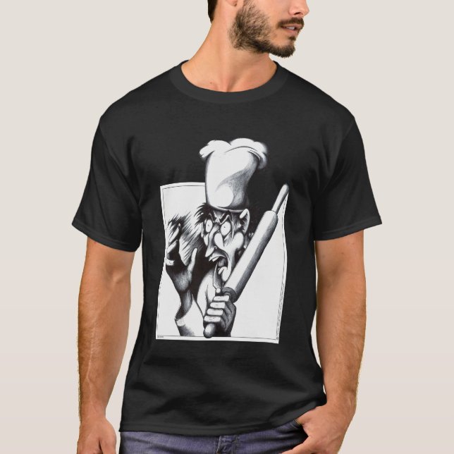 Der wütende Koch T-Shirt (Vorderseite)