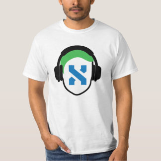 Der XeNoMaK der Männer Logo-Shirt 2 mit Seiten T-Shirt
