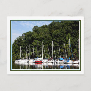 Der Yachthafen Postkarte