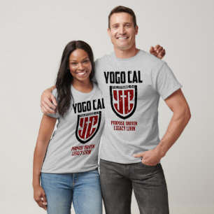 Der YCal der Männer starkes Schild T-Shirt