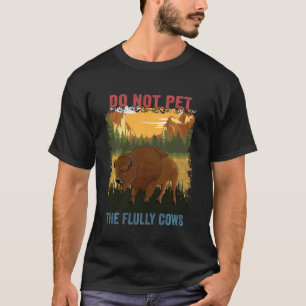 Der Yellowstone Nationalpark beherbergt den Fluffy T-Shirt
