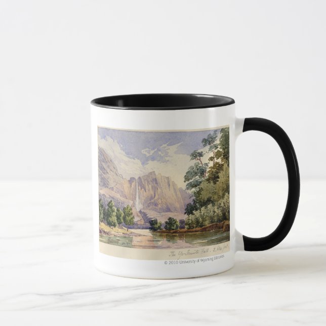 Der Yo-Semite Fall. 804 m. Tasse (Rechts)