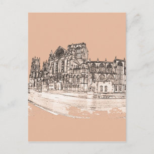 Der York Minster Postkarte