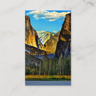 Der Yosemite-Nationalpark ist ein renommierter Nat Visitenkarte