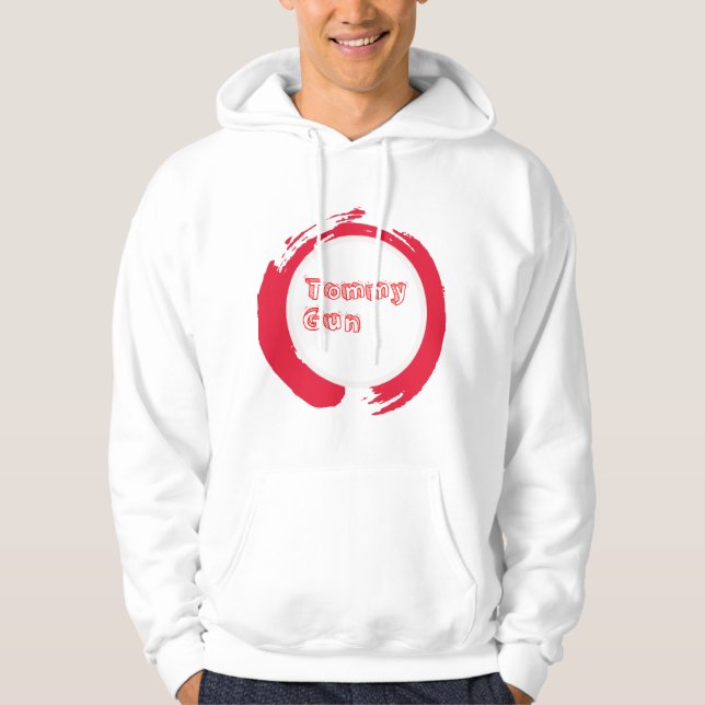 Der Youtube-Kanallogo Hoodie der Männer (Vorderseite)