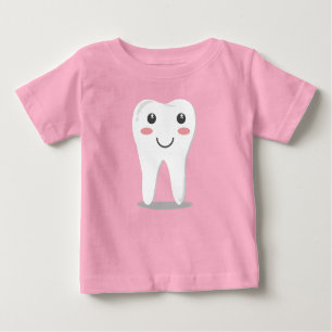 Der Zahn-Baby-T - Shirt des Babys erster