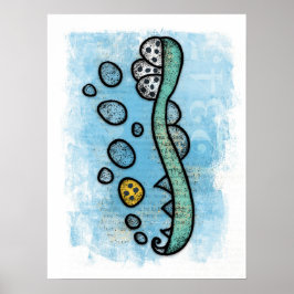 Der Zahnbürste, den dein Zahnarzt dir die Poster-W Poster