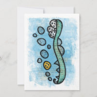 Der Zahnbürste, den dein Zahnarzt dir Grußkarte ga