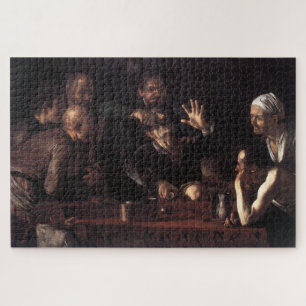 Der Zahnpuller - Caravaggio zugeschrieben Puzzle