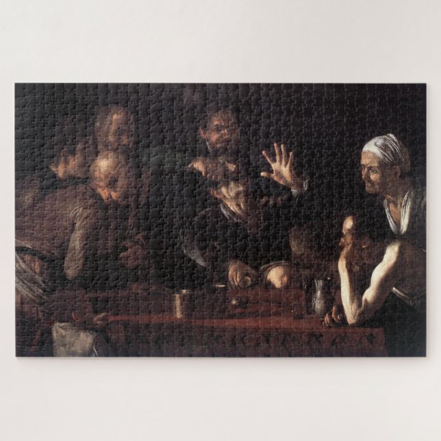 Der Zahnpuller - Caravaggio zugeschrieben Puzzle (Horizontal)