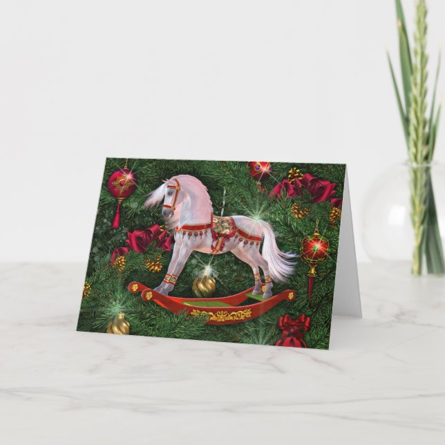 Der Zauber der Weihnachtskarte Karte (Vorderseite)