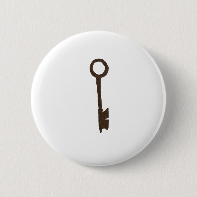 Der Zauber des Skelettschlüssels Button (Vorderseite)