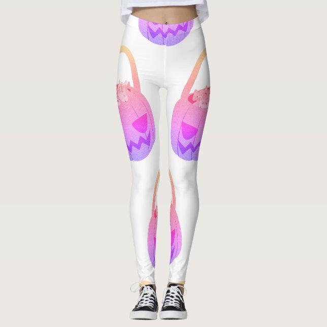 Der Zauber von Halloween Leggings (Vorderseite)