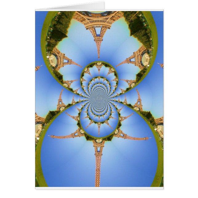 Der Zauber von Paris: Geometrisches Eiffelturm-Des (Vorne)