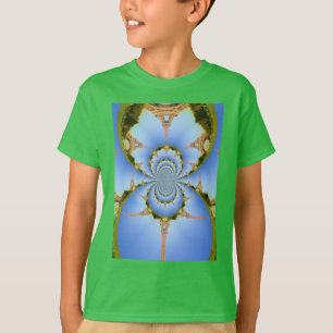 Der Zauber von Paris: Geometrisches Eiffelturm-Des T-Shirt