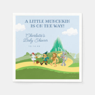 Der Zauberer der OZ™ Babydusche Serviette