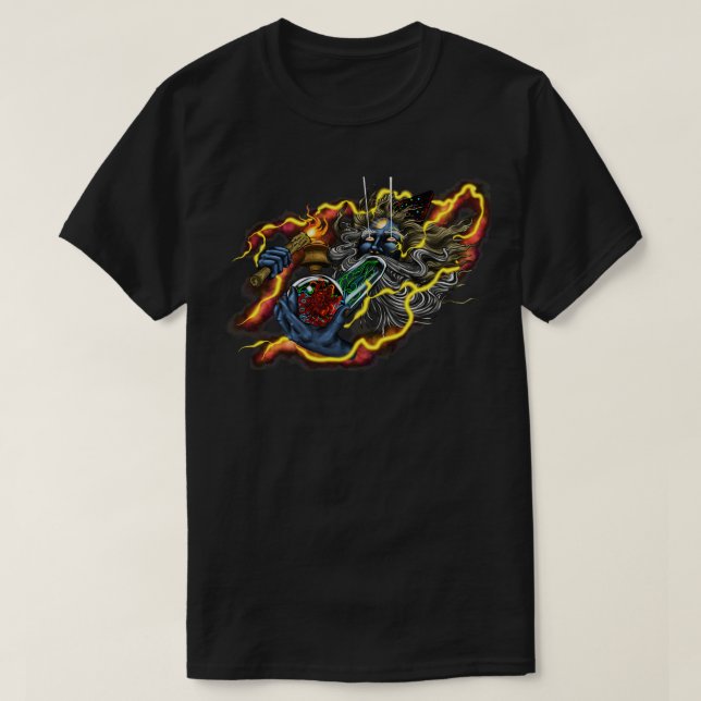 Der ZAUBERER T-Shirt (Design vorne)