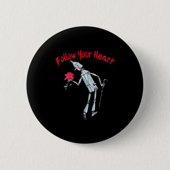 Der Zauberer von Oz Blechmann Shirt-der Zauberer v Button (Vorderseite)