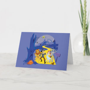 Der Zauberer von Oz™   Halloween Spukwald Karte