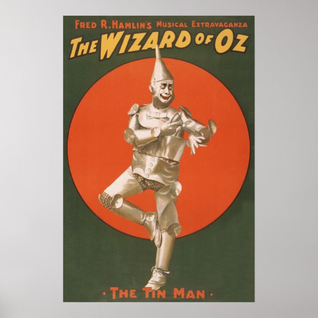 Der Zauberer von Oz Musical - Der Zinn-Mann Poster (Vorne)