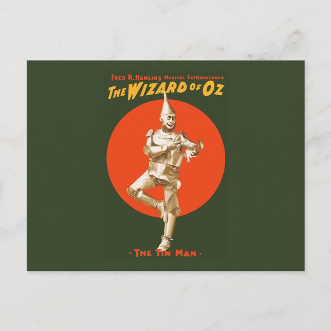 Der Zauberer von Oz Musical Extravaganza Postkarte (Vorderseite)