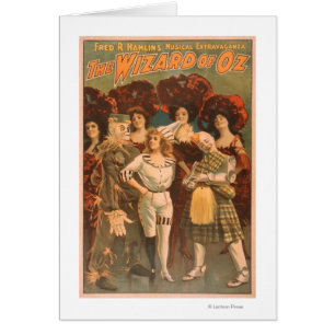 "Der Zauberer von Oz" Musical-Theaterplakat #1