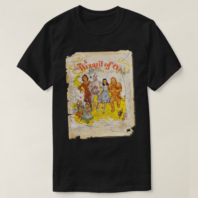 Der Zauberer von Oz Poster Sweatshirt T-Shirt (Design vorne)