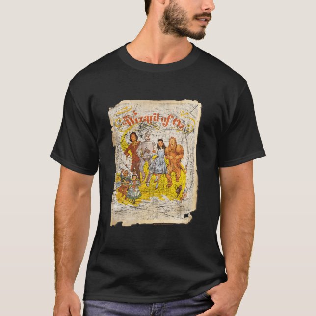 Der Zauberer von Oz Poster T-Shirt (Vorderseite)