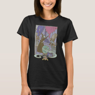 Der Zauberer von Oz Wicked Hexe Vintag Illustratio T-Shirt