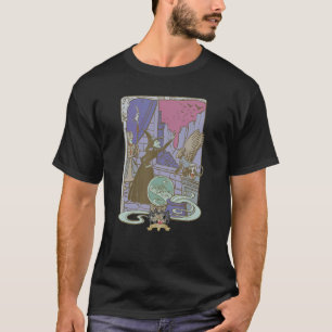 Der Zauberer von Oz Wicked Hexe Vintag Illustratio T-Shirt