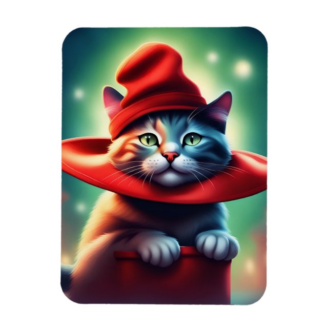 der Zaubererkater Magnet (Vertikal)