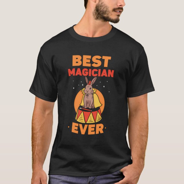 Der Zauberkünstler des besten Zauberers für Zauber T-Shirt (Vorderseite)