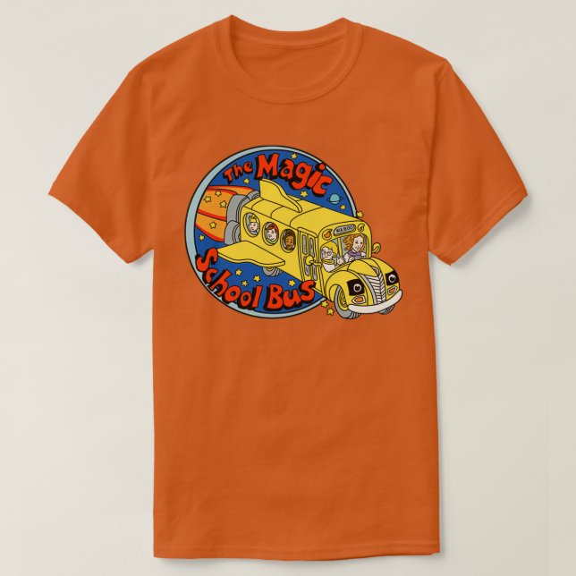 Der Zauberschulbus T-Shirt (Design vorne)