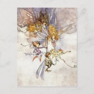 "Der Zauberspiegel" Postkarte