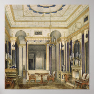 Der Zeichnend Saal der Kaiserin Maria Poster