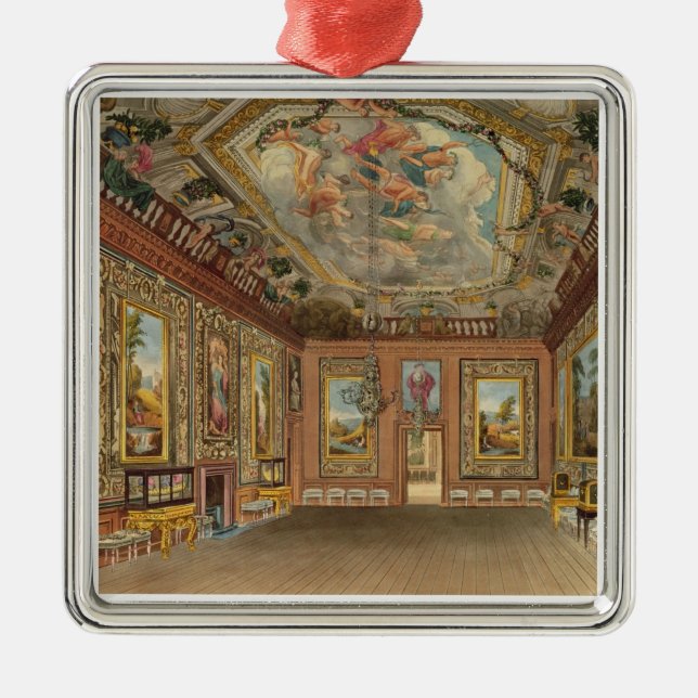 Der zeichnende Raum der Königin, Windsor Schloss, Ornament Aus Metall (Vorne)