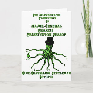 Der zeitreisende Gentleman-Oktopus Karte