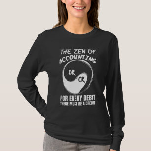 Der Zen der Rechnungslegung für jede dort anfallen T-Shirt
