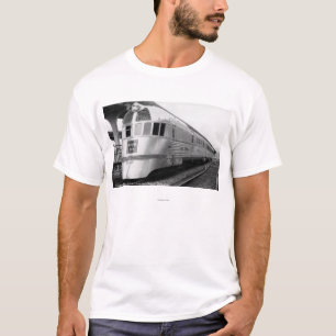Der ZepherStainless stromlinienförmige Stahlzug T-Shirt