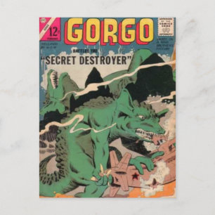 Der Zerstörer Postkarte